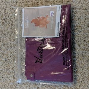 Thirty One (31) thin rectangular red wine/purple purse